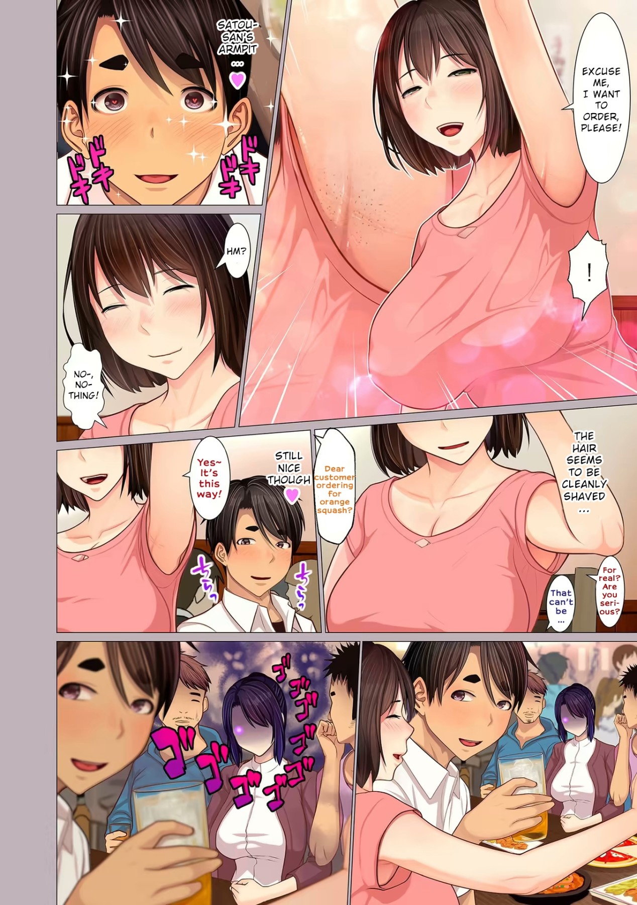 Hentai Manga Comic-Auntie's Armpits, Feet, etc...-Read-4